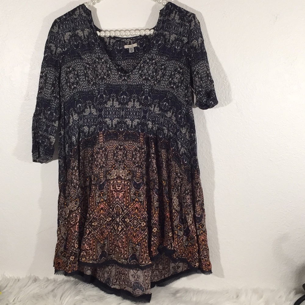 Urban Outfitters Ecote Womens Boho Peasant Flowy